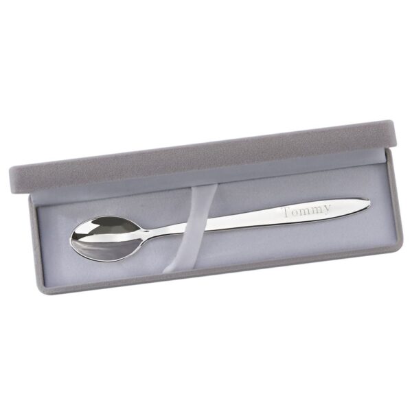 engravable baby spoon